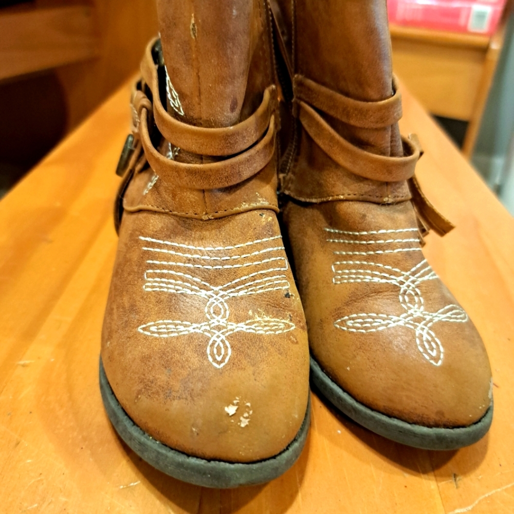 Toddler girls cowboy boots